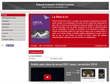Tablet Screenshot of patryck-froissart.monpetitediteur.com